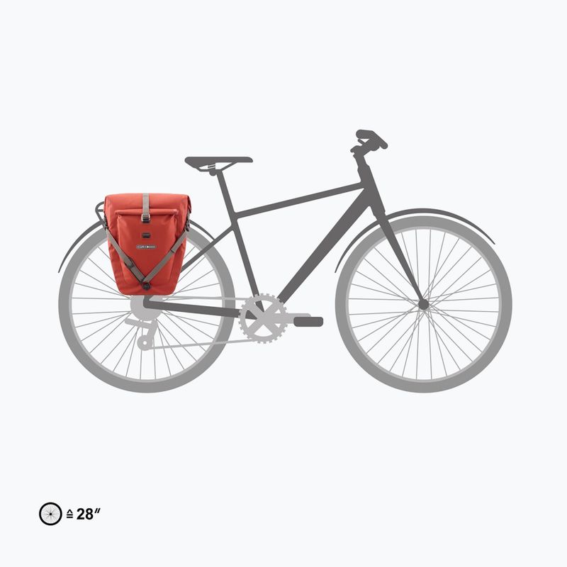 Kerékpáros táska ORTLIEB Back-Roller Plus QL2.2 20+3 l dark chili 7
