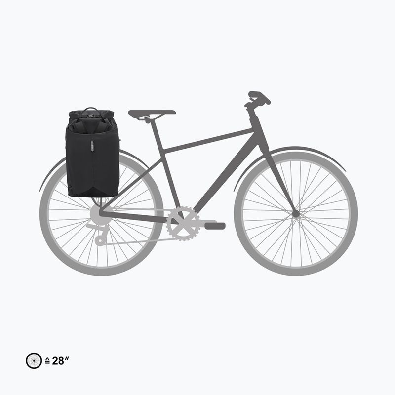 Kerékpáros hátizsák ORTLIEB Vario Lite QL2.1 22 l black 14