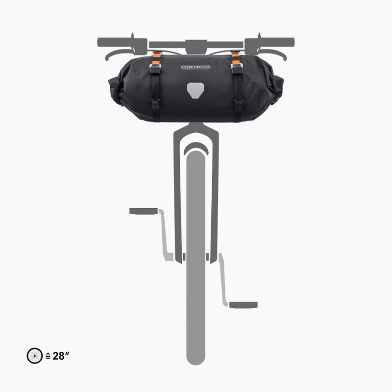Kerékpáros kormánytáska ORTLIEB Handlebar-Pack Flex 9 l black matte 8