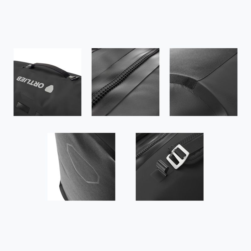 Utazótáska Ortlieb Duffle Zip Tidura Strong 60L black 9