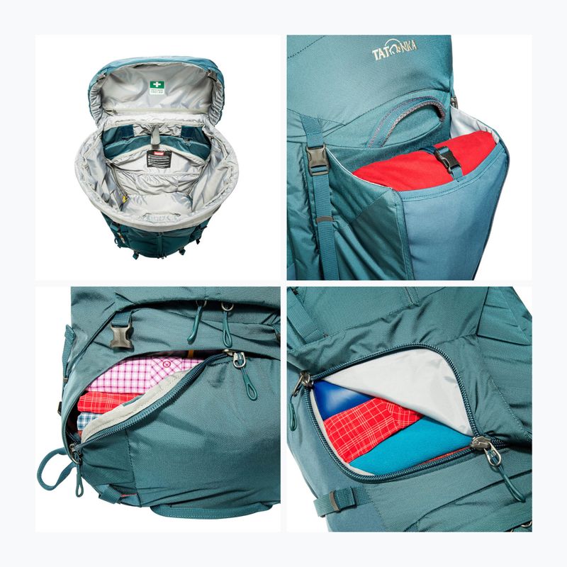 Tatonka női trekking hátizsák Yukon X1 75 + 10 l fekete 6