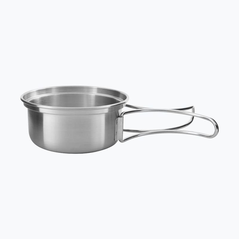 Tatonka Fogantyús bögre 500 ml-es acél utazási készlet 5