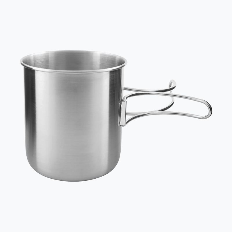 Tatonka Fogantyús bögre 600 ml-es acél utazási készlet 4