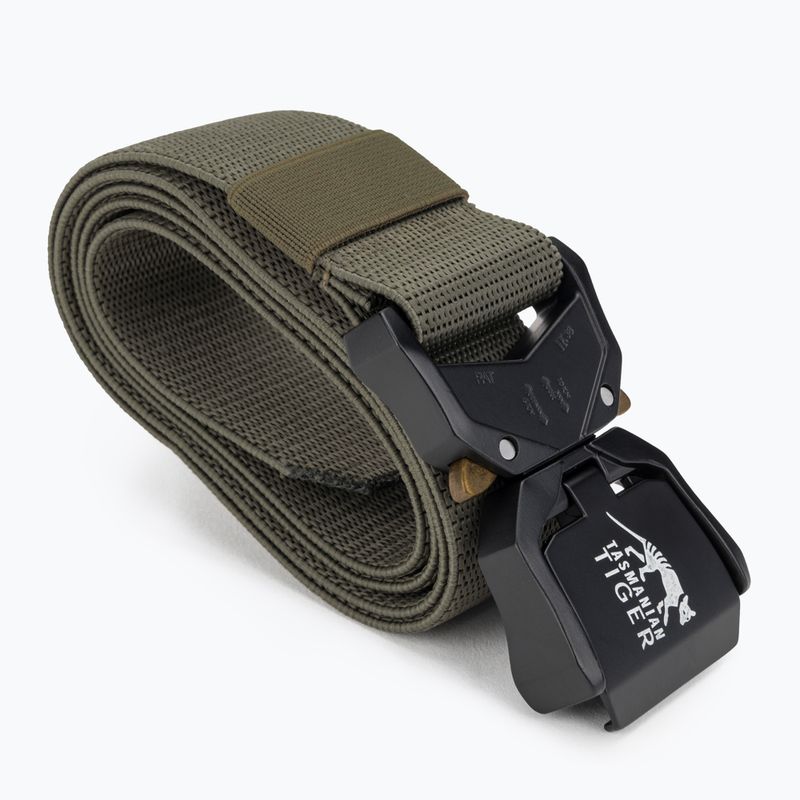 Tasmanian Tiger QR Stretchbelt stone grey/olive nadrágszíj