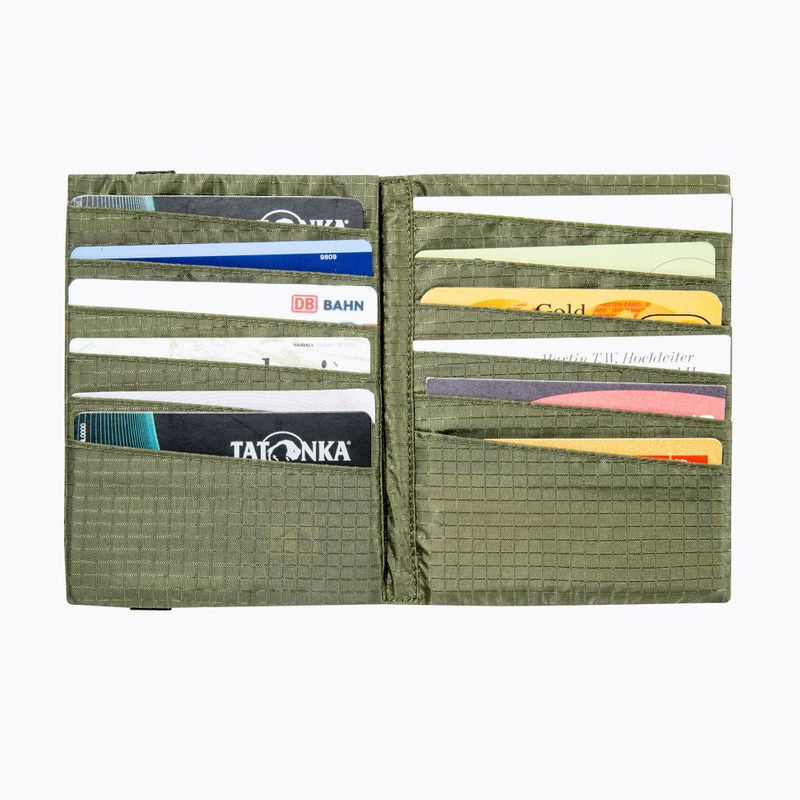 pénztárca Tatonka Card Holder 12 RFID B olive 3