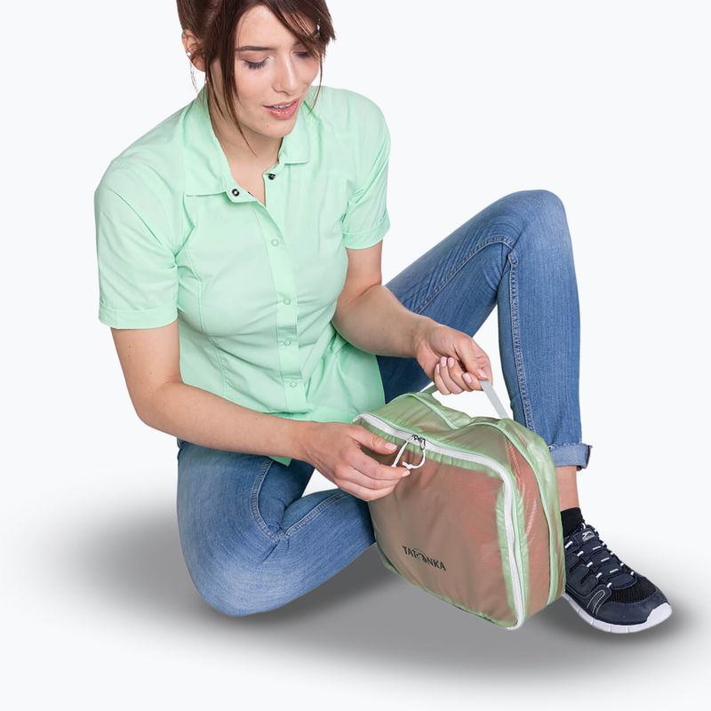 Utazási rendező Tatonka SQZY Compression Pouch 10 l lighter green 2