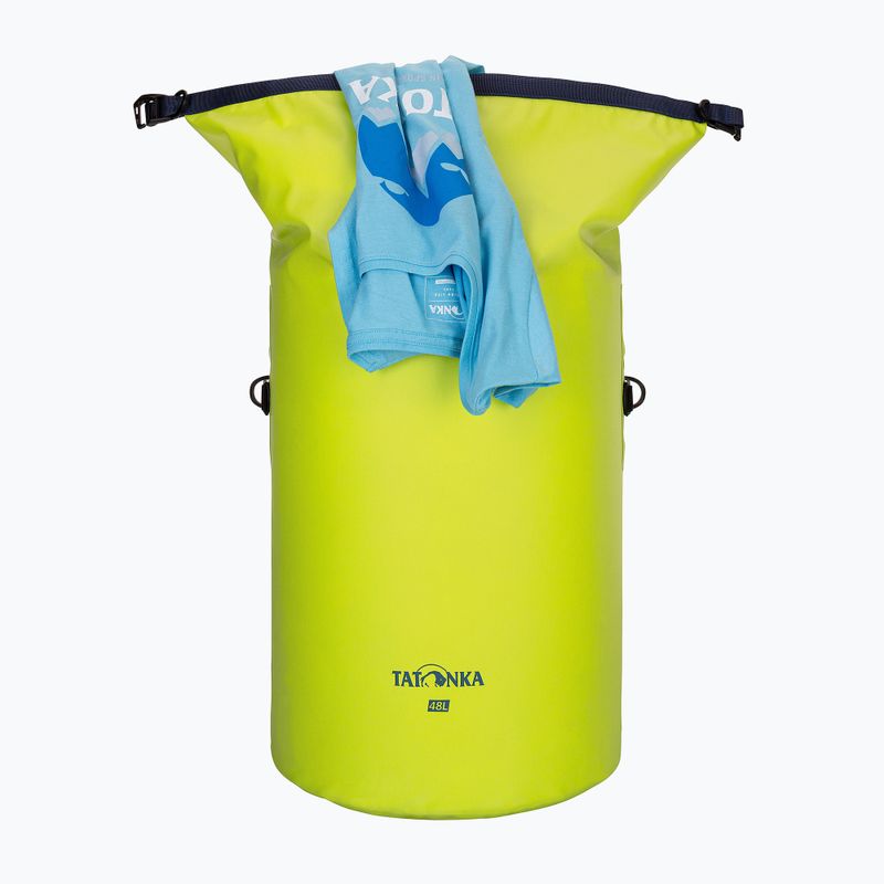 Tatonka WP Stuffbag 48 l lime vízhatlan táska 4