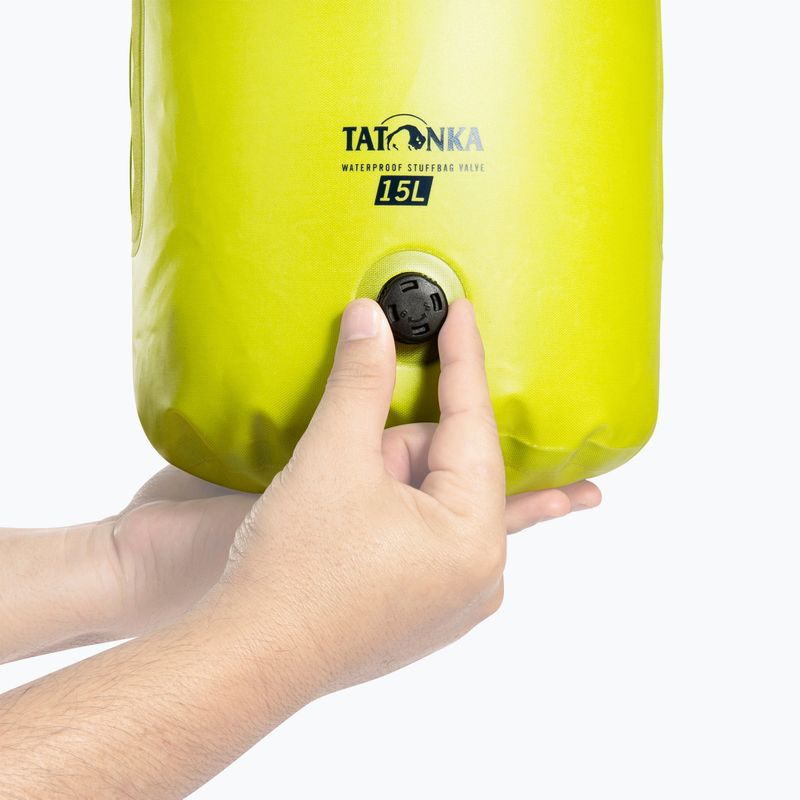 Tatonka WP vízhatlan Stuffbag Valve 15 l lime 7