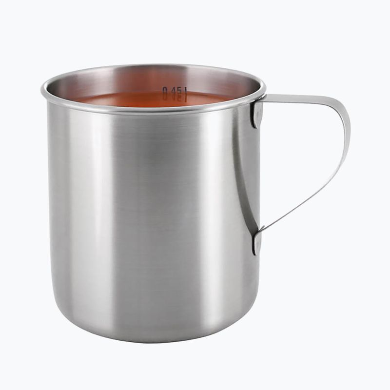 Utazóbögre Tatonka Mug 450ml silver 2