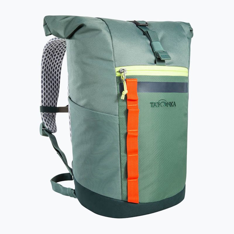 Gyerek városi hátizsák Tatonka Rolltop Pack 14 l sage green 2