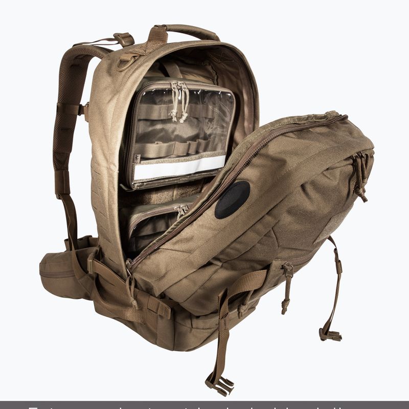 taktikai hátizsák Tasmanian Tiger TT Mission Pack MKII 37 l coyote brown 9