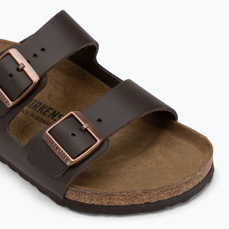 BIRKENSTOCK Arizona NL Regular sötétbarna flip-flopok 7