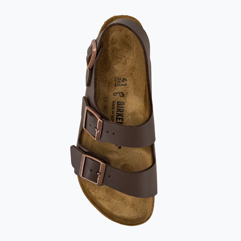 Szandál BIRKENSTOCK Milano BF Regular dark brown 6