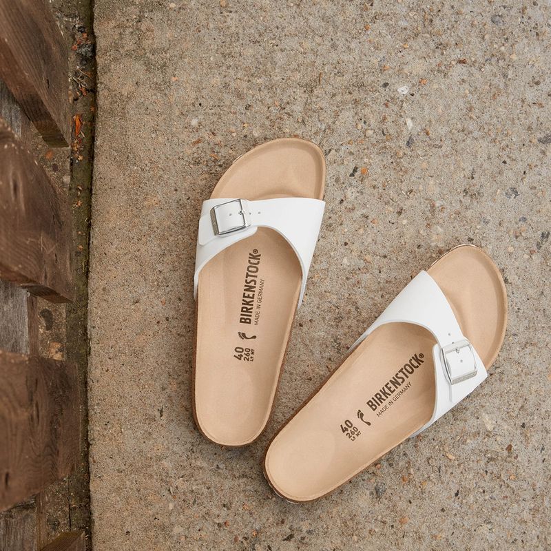 Papucs BIRKENSTOCK Madrid BF Narrow white 12