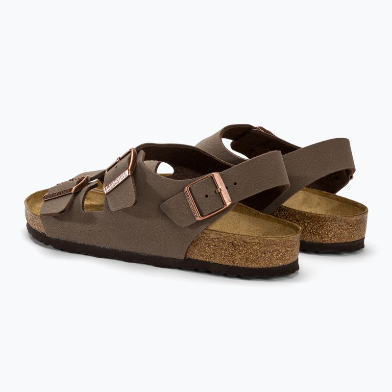 BIRKENSTOCK Milano BFBC Regular mokka szandálok 4