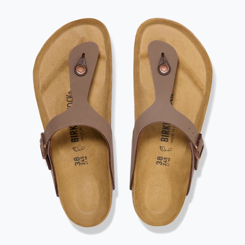 Flip-flopok BIRKENSTOCK Gizeh Birkibuc mocca 3