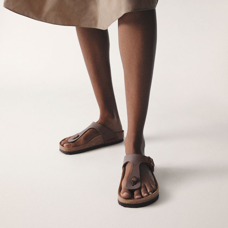 Flip-flopok BIRKENSTOCK Gizeh Birkibuc mocca 4