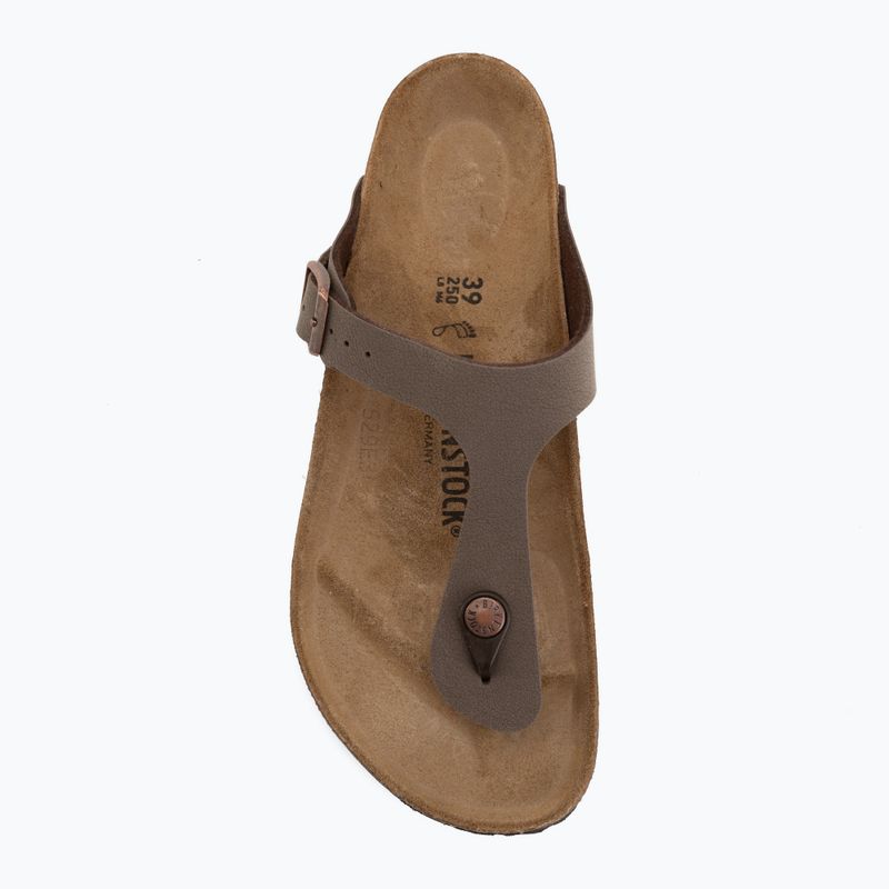 Flip-flopok BIRKENSTOCK Gizeh Birkibuc mocca 5
