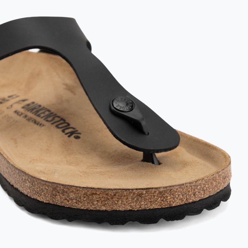Papucsok BIRKENSTOCK Gizeh Birko-Flor black 7