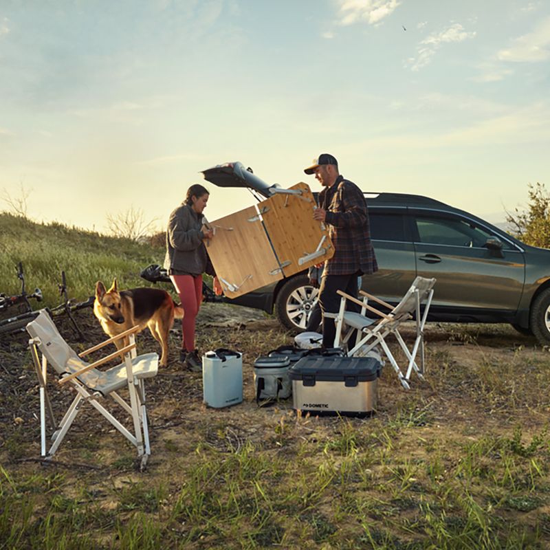 Kempingasztal Dometic Compact Camp Table bamboo effect 9