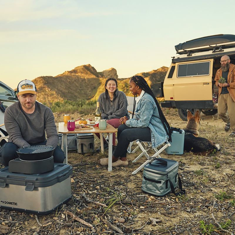 Kempingasztal Dometic Compact Camp Table bamboo effect 10