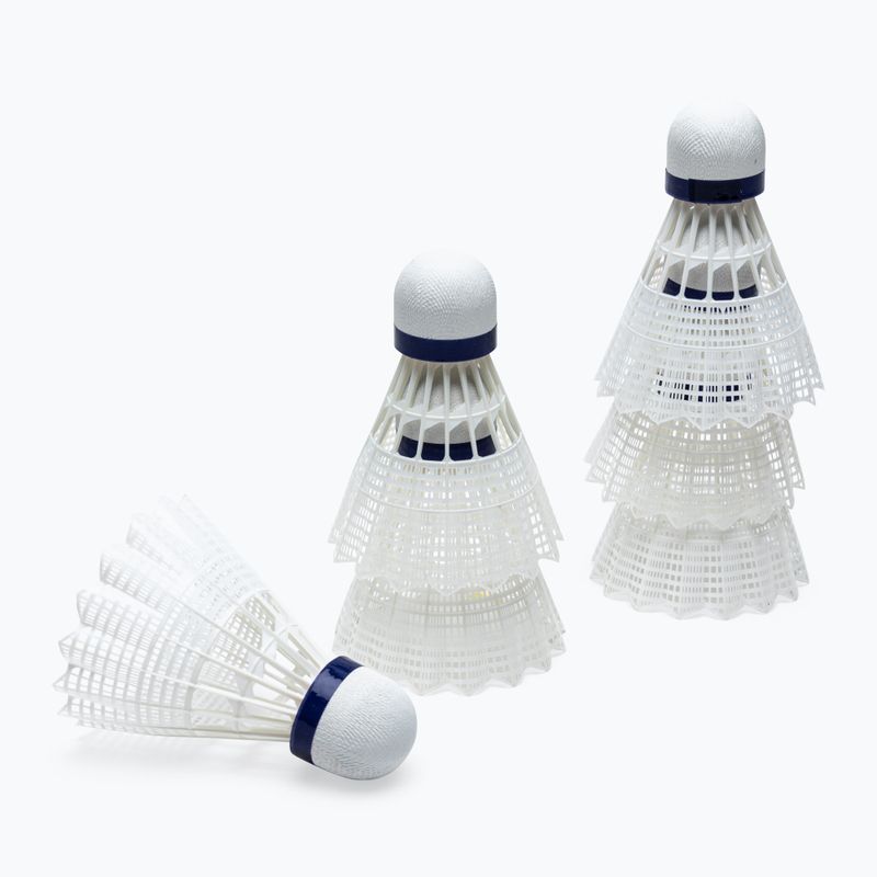 Talbot-Torro Tech 350 tollaslabda sikló, Nylon 6 db fehér 479102 2