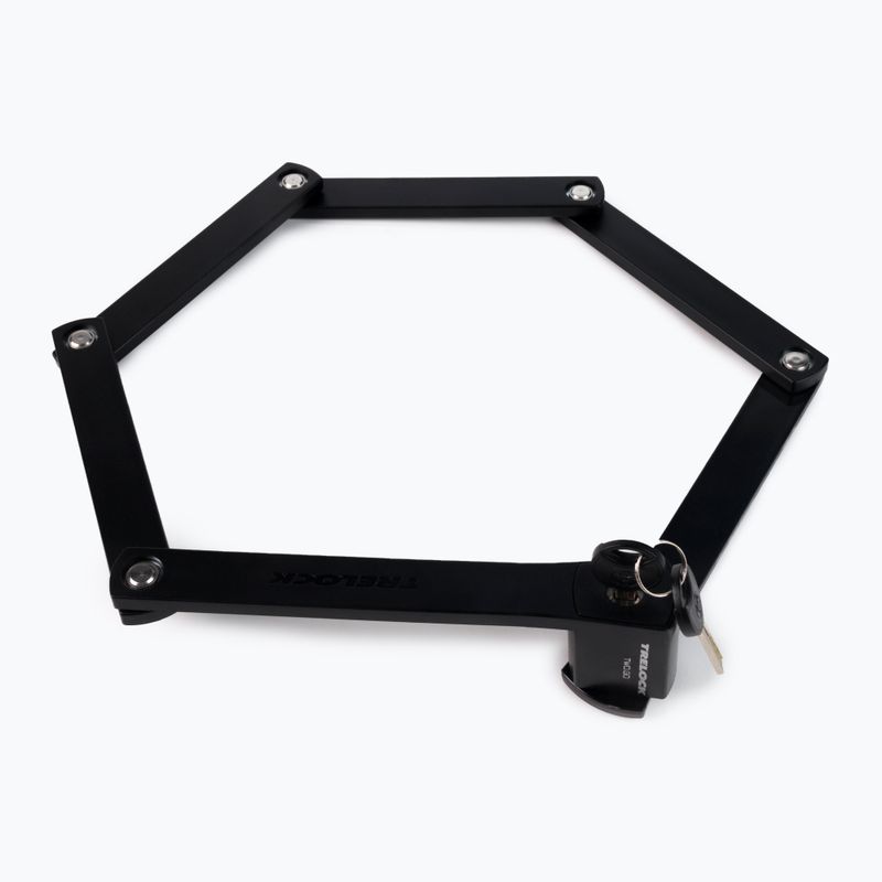 Összecsukható kerékpárzár Trelock Fs 200/100 fekete TR-8003688 2