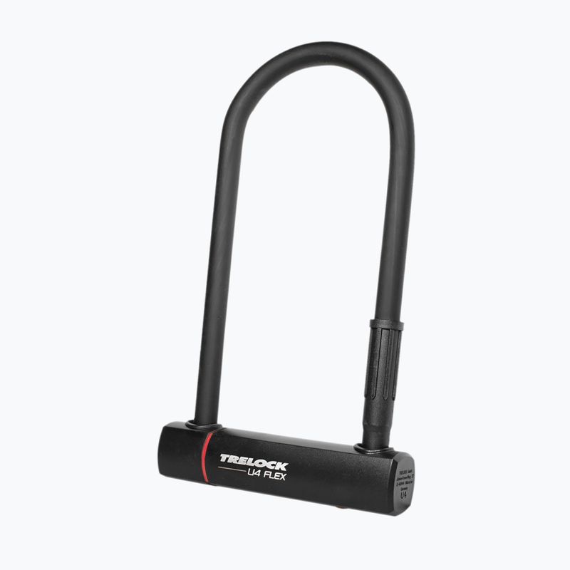 Trelock U4 Flex U-Lock black kerékpárzár