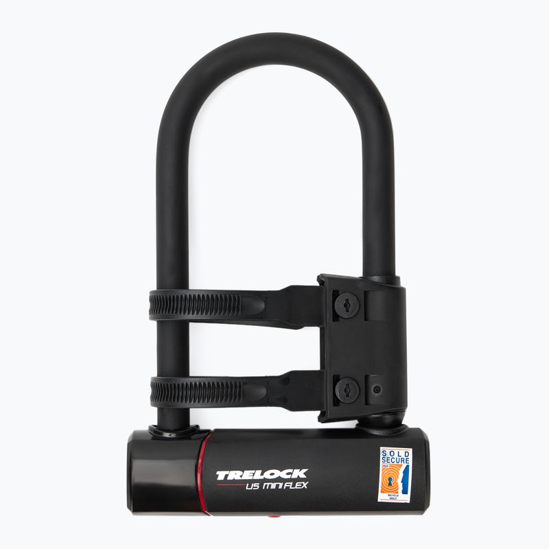 Trelock U5 Mini Flex U-Lock black kerékpárzár