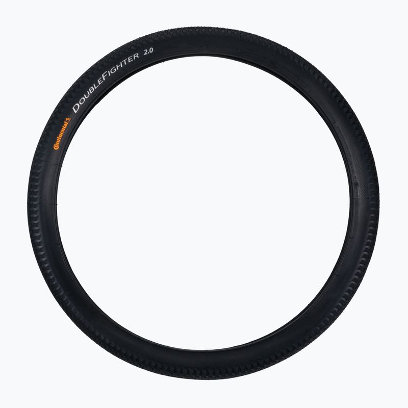 Continental Double Fighter III huzal 20 x 1.75 fekete kerékpár gumiabroncs 2