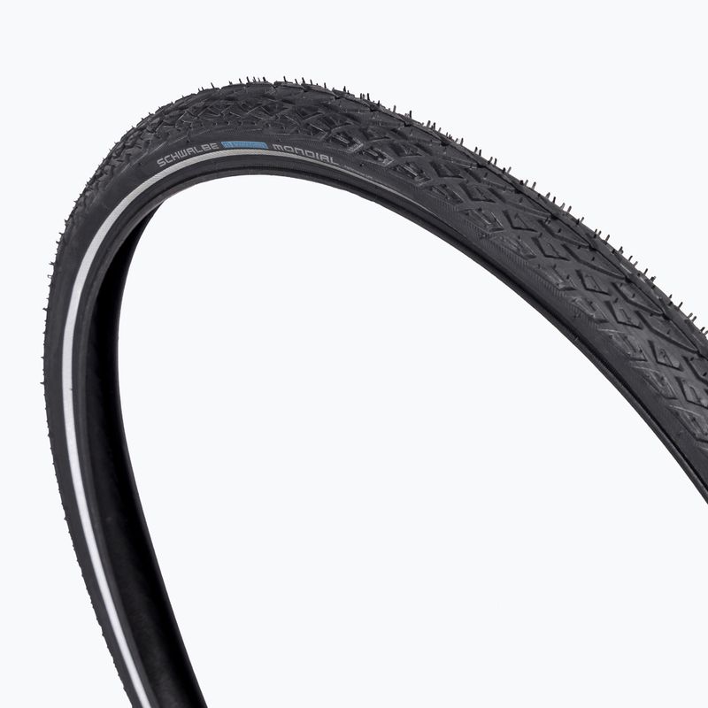 SCHWALBE Marathon Mondial Raceguard Addix wire fekete reflex kerékpár gumiabroncs 2