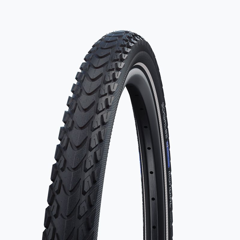 SCHWALBE Marathon Mondial Raceguard Addix wire fekete reflex kerékpár gumiabroncs