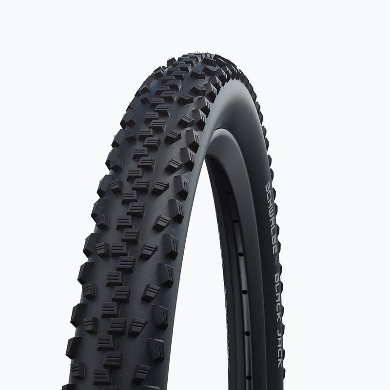 SCHWALBE Black Jack K-Guard Black N Roll 18 x 1.90 fekete kerékpár gumiabroncs
