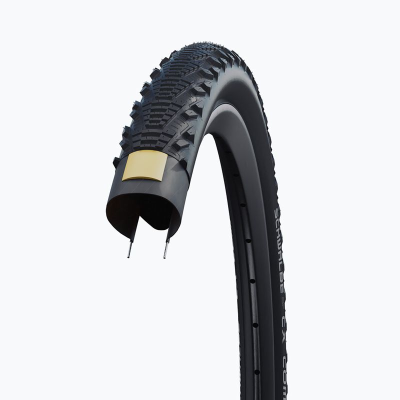 SCHWALBE CX Comp K-Guard SBC 28 x 1.50 fekete kerékpár gumiabroncs 5
