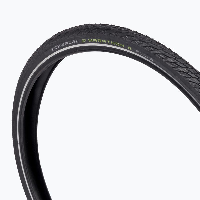 SCHWALBE Marathon E-Plus Smart Dualguard Addix E drót fekete reflex kerékpár gumiabroncs