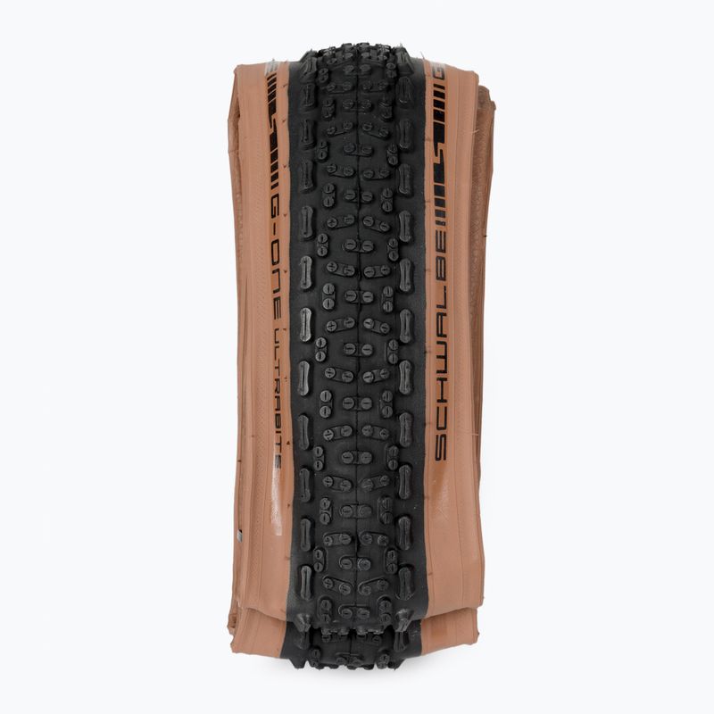 SCHWALBE G-One Ultrabite Raceguard Addix sk. bronz oldalfalú kerékpár gumiabroncs 2