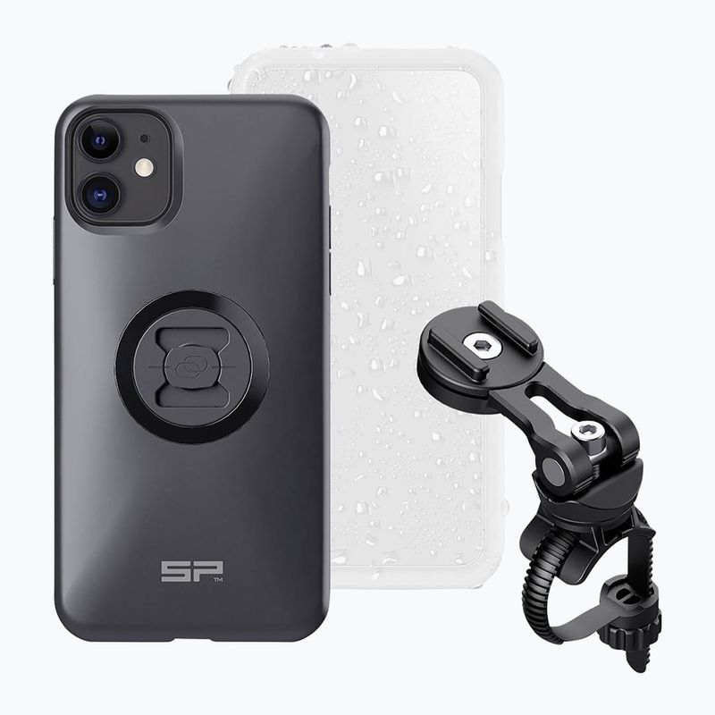 Mobiltelefon tartó SP CONNECT Bike Bundle II Iphone 11 / XR fekete 54424