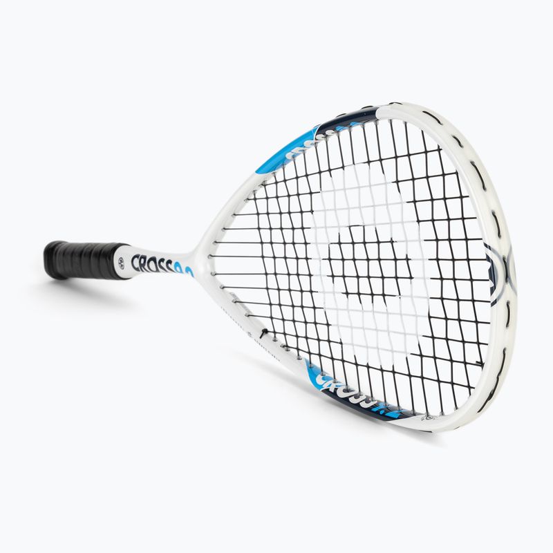 Squashütő Oliver Cross 9.2 white/blue 2