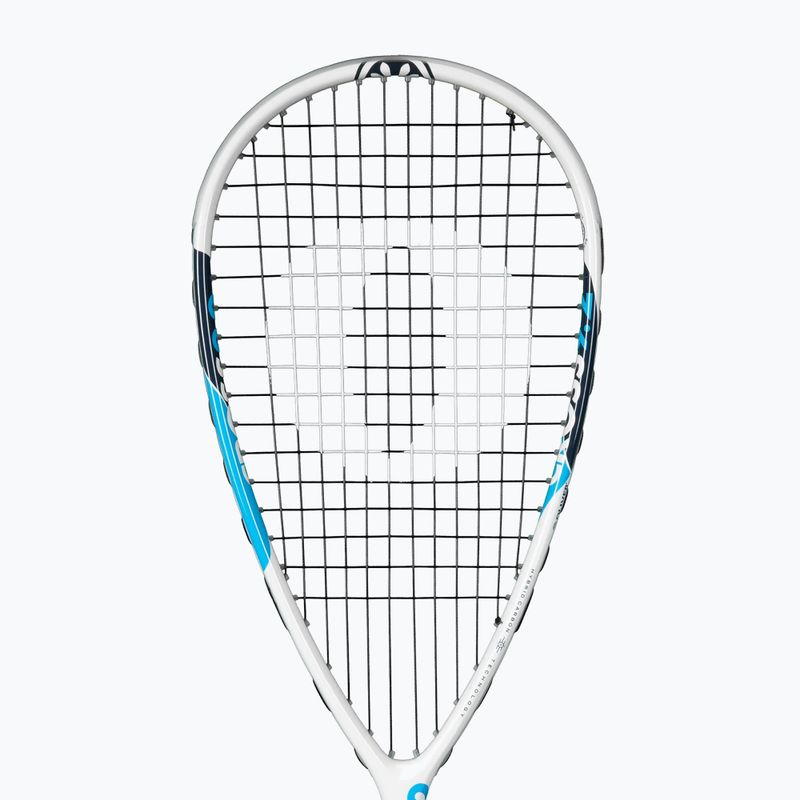 Squashütő Oliver Cross 9.2 white/blue 2