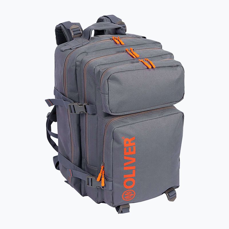 Hátizsák Oliver Backpack 2R grey/ orange