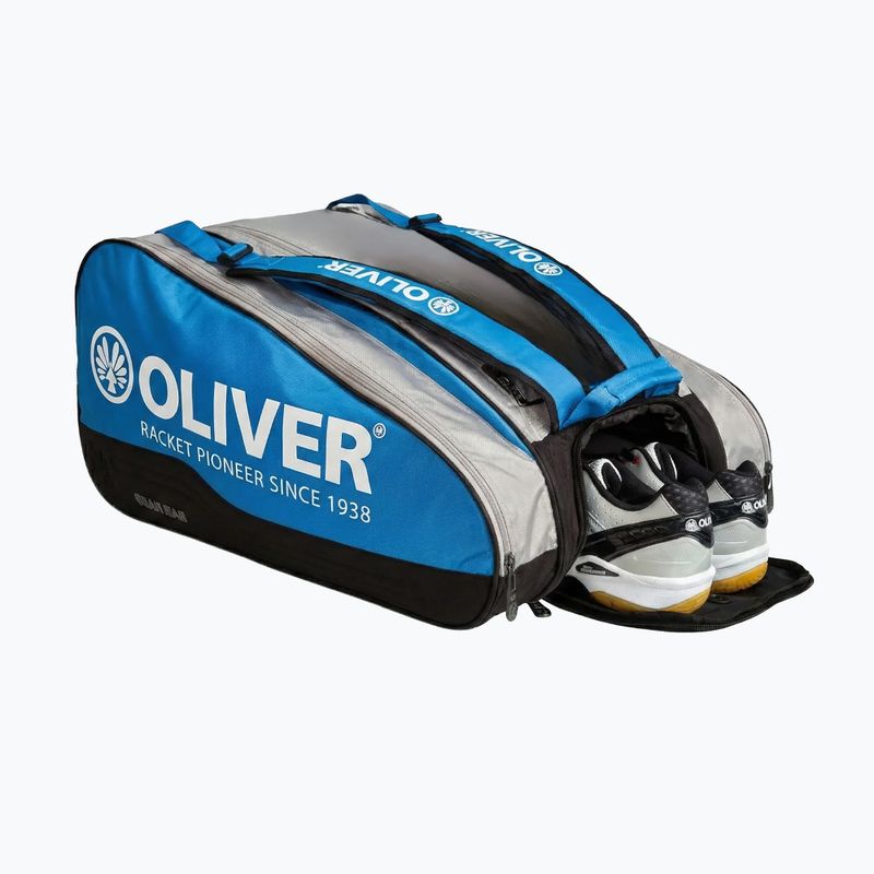 Squashtáska Oliver Gearbag gray/blue 2