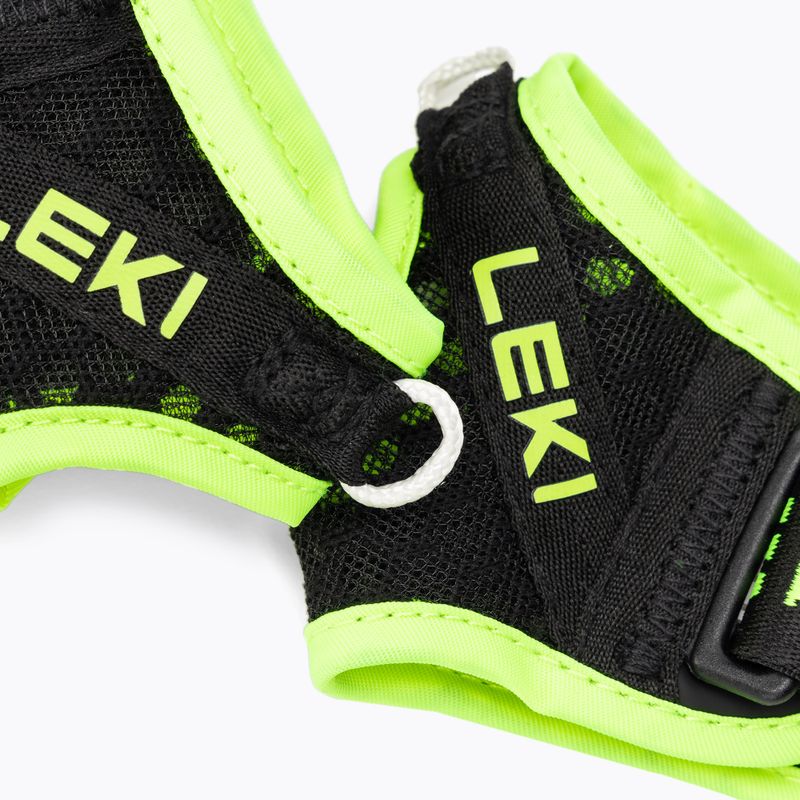Túrabot pánt LEKI Shark Frame Strap Mesh black/neonyellow 4