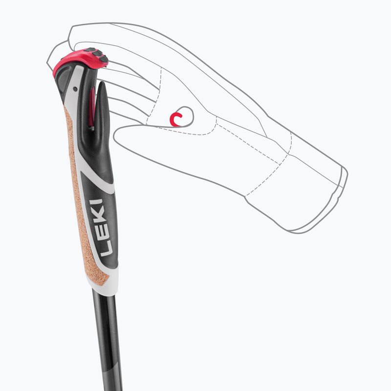 Sífutó botok LEKI XTA 5.5 black/white/neon yellow 6