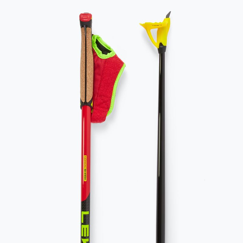 Sífutó botok LEKI PRC 750 bright red/ neon yellow/ black 3