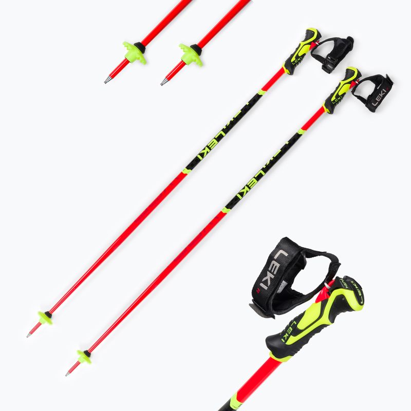 LEKI WCR Lite SL 3D síbotok piros 65265851100 7