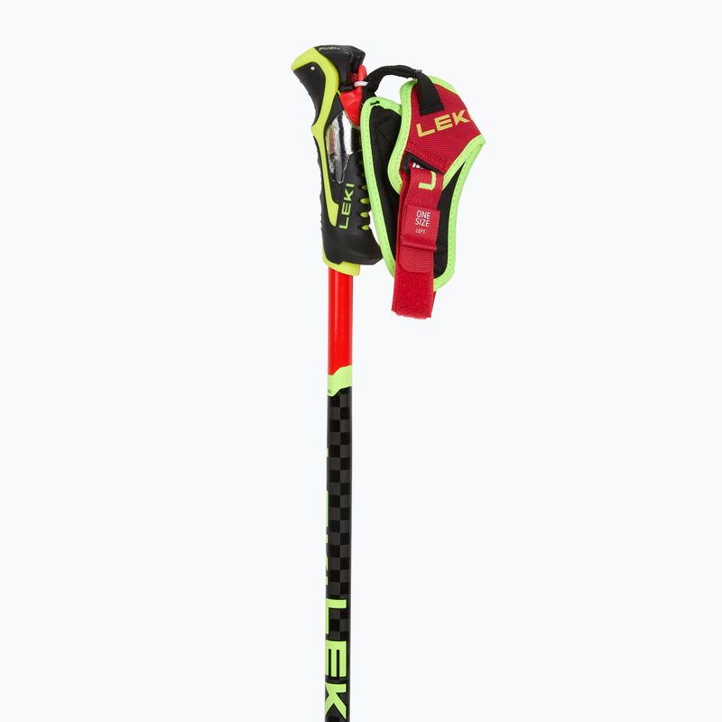 Síbotok LEKI WCR TBS SL 3D bright red/black/neon yellow 2
