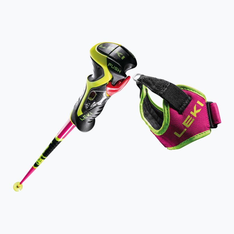 Síbotok LEKI WCR TBS SL 3D neon pink/black/neon yellow 4