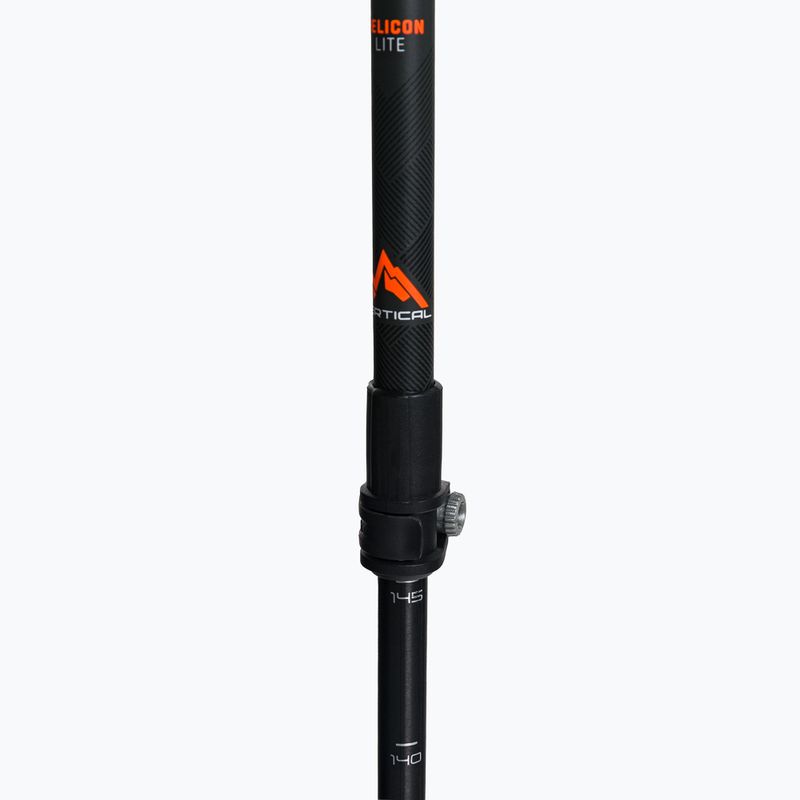 LEKI Helicon Lite skit túrabotok fekete-narancs 65227431 8