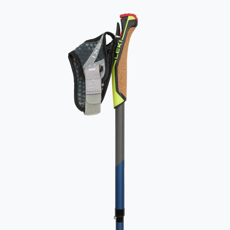 LEKI Traveller FX.One Carbon nordic walking botok tengerészkék és ezüst 65325821110 2