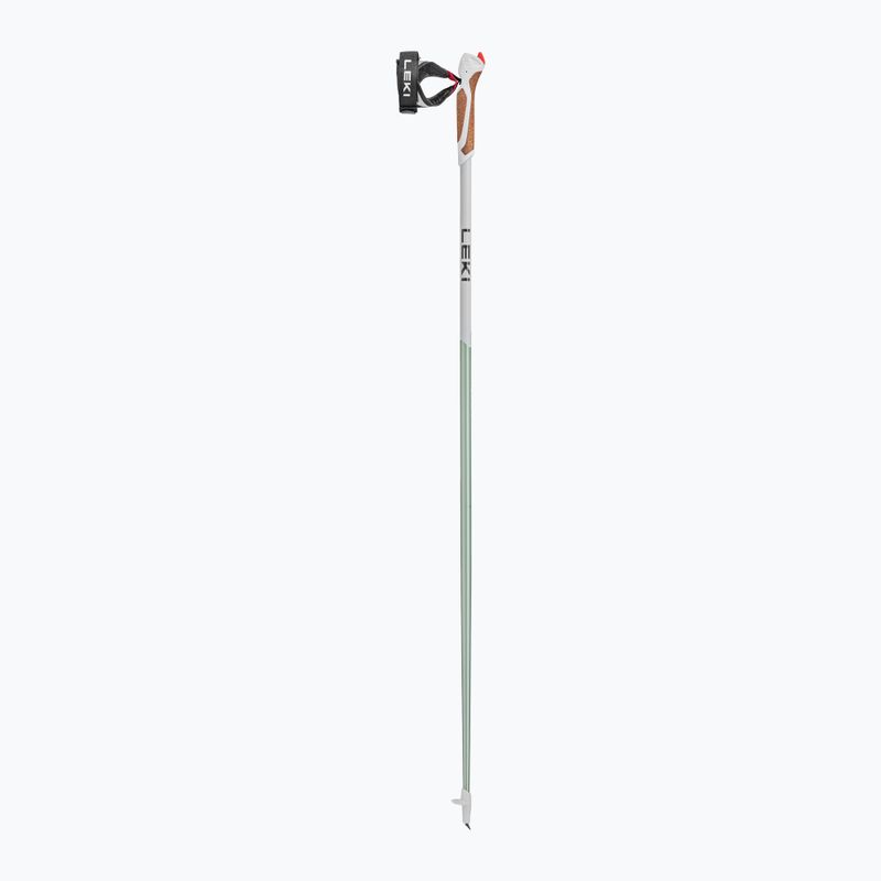 LEKI Passion Nordic walking botok fehér és zöld 65325251100